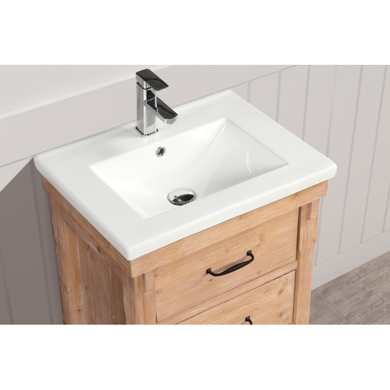 Three Posts™ Kordell 24'' Freestanding Single Bathroom Vanity with